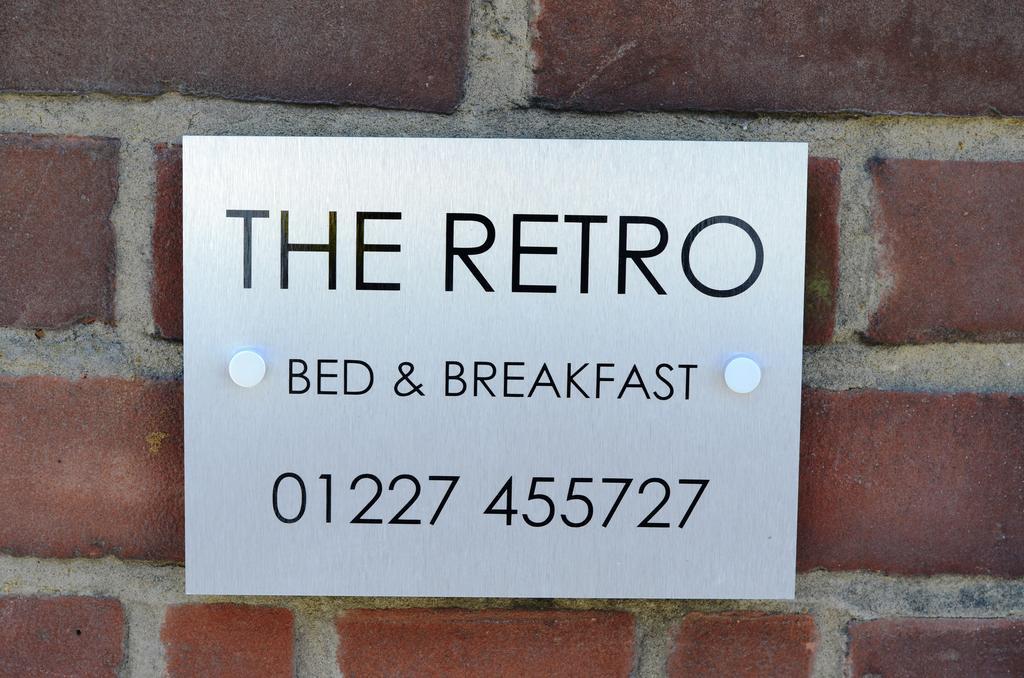 The Retro Bed & Breakfast Canterbury Dış mekan fotoğraf